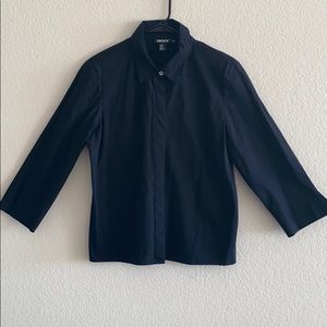 DKNY 100% cotton button up